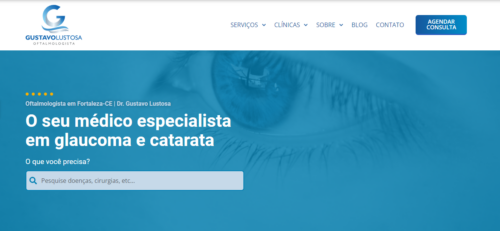 Novo Site Dr. Gustavo Lustosa